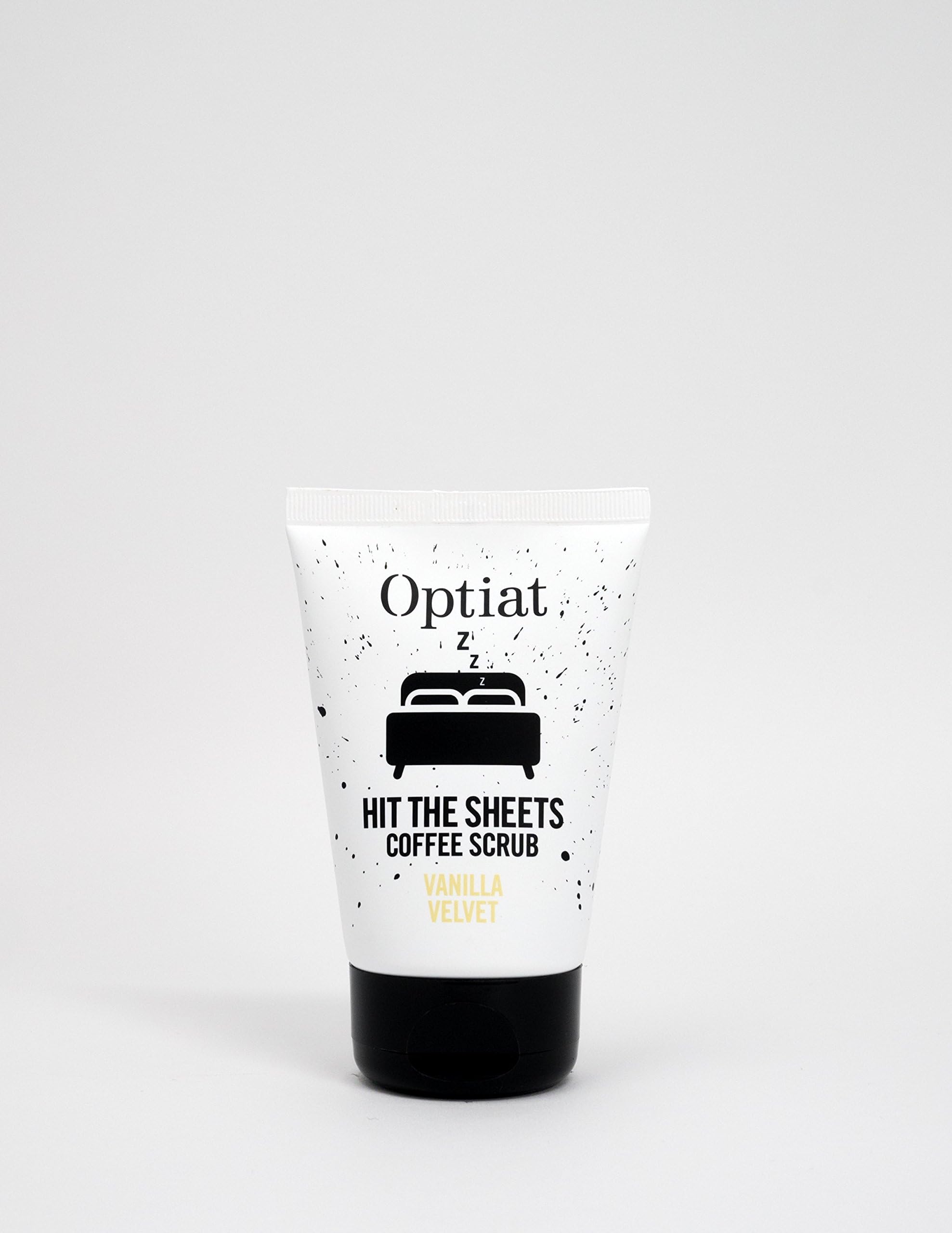 Optiat "Hit The Sheets" Vanilla Velvet Exfoliating Coffee Body Scrub (90 g)