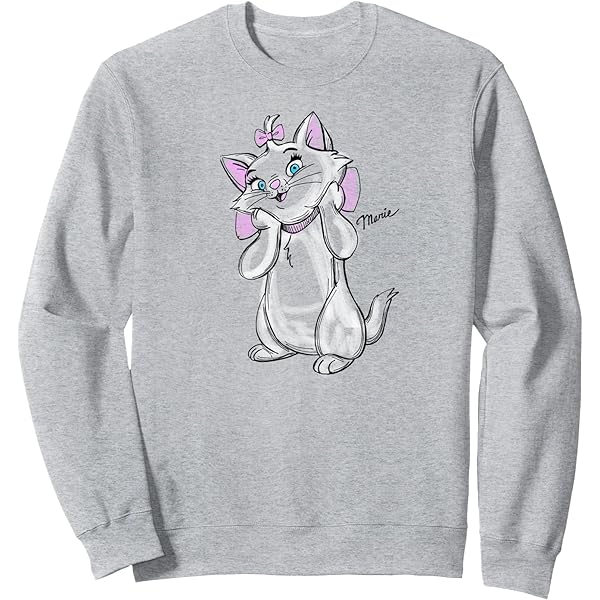 ★WAIKEI★ Aristocat Marie Banpal T-shirt Melange White YKBE Melange YKBE Marie ★WAIKEI★ White T-shirt Banpal Aristocat
