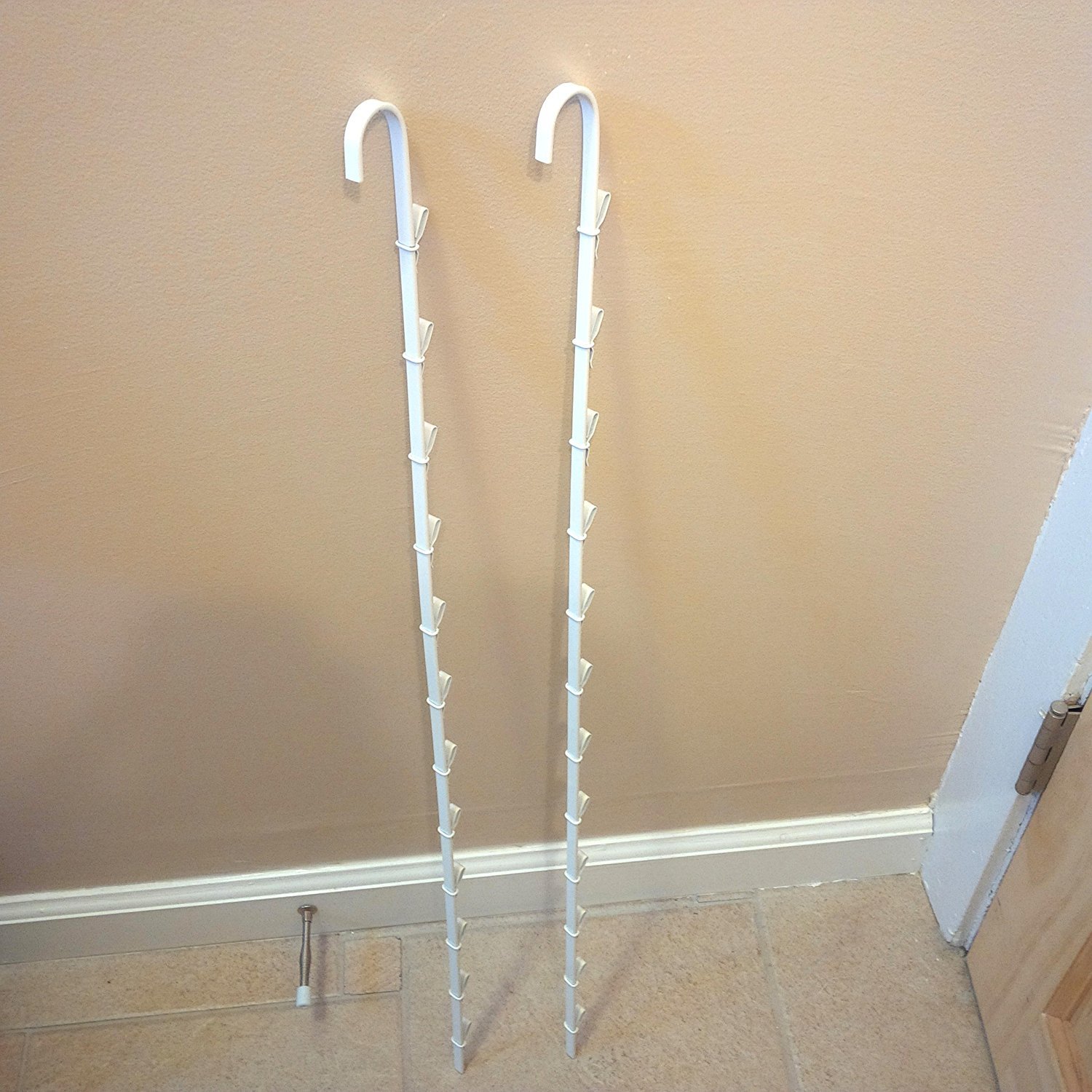 2 Single Strip 12 Clip Hanging Potato Chip, Candy & Snack