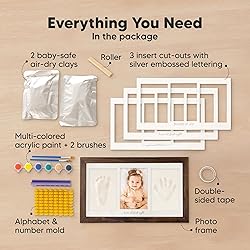Baby Hand and Footprint Kit - Clay Handprint