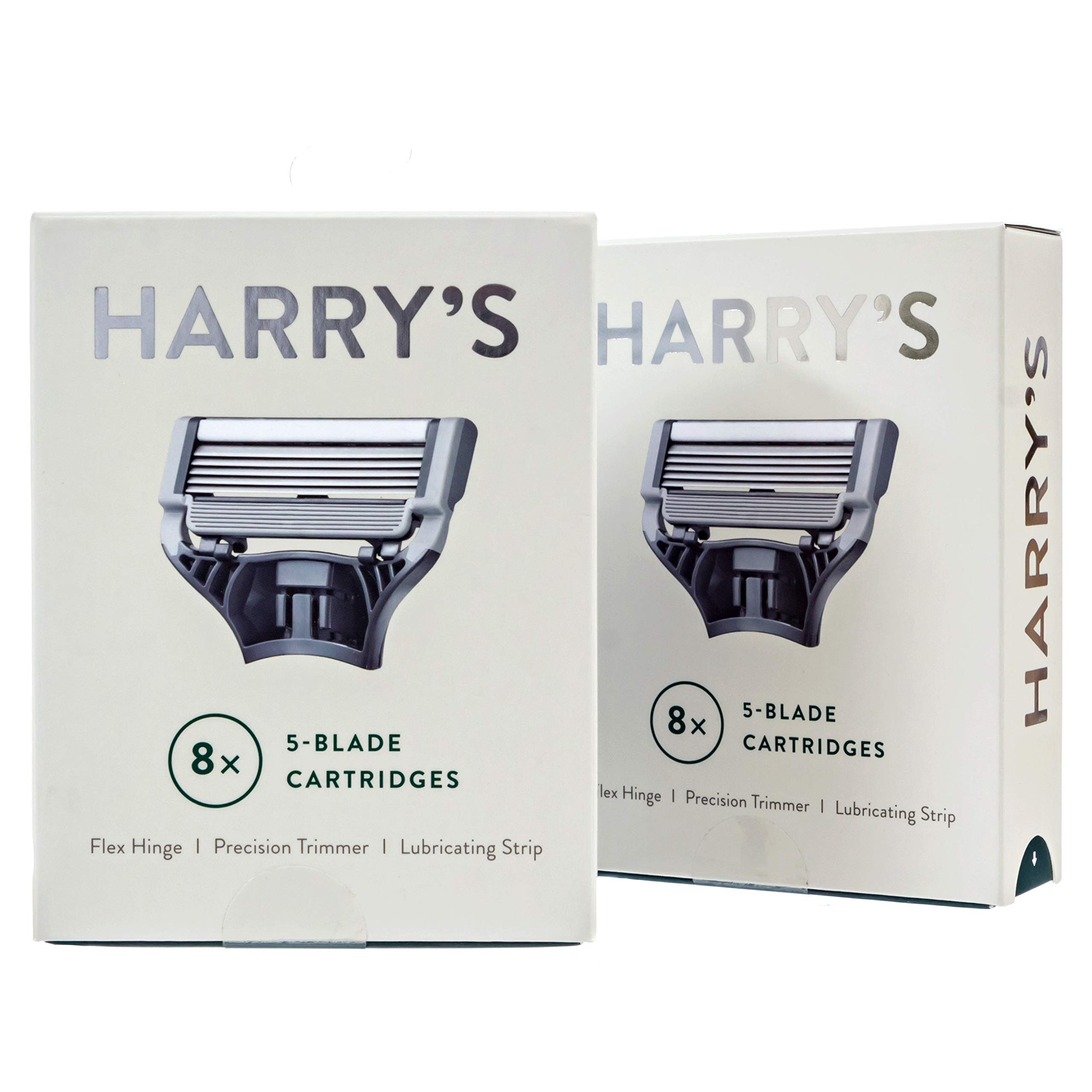 New Harry's Men's Razor Blade Refills 8 Count (Twin Pack) 762223530688