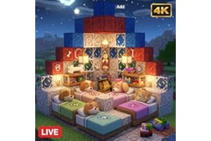 Winter Holiday Peace: Sleeping PAW Patrol Pups – 4K Relaxing Screensaver with Gentle Snowfall for Fire TV & Tablets