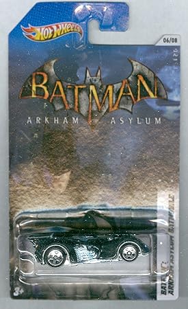 Hot Wheels 2012 Batman Series #6 of 8 Arkham Asylum Batmobile 1:64 Scale