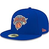 NBA New York Knicks Men's Official 59FIFTY Fitted Cap, 6.875, Royal