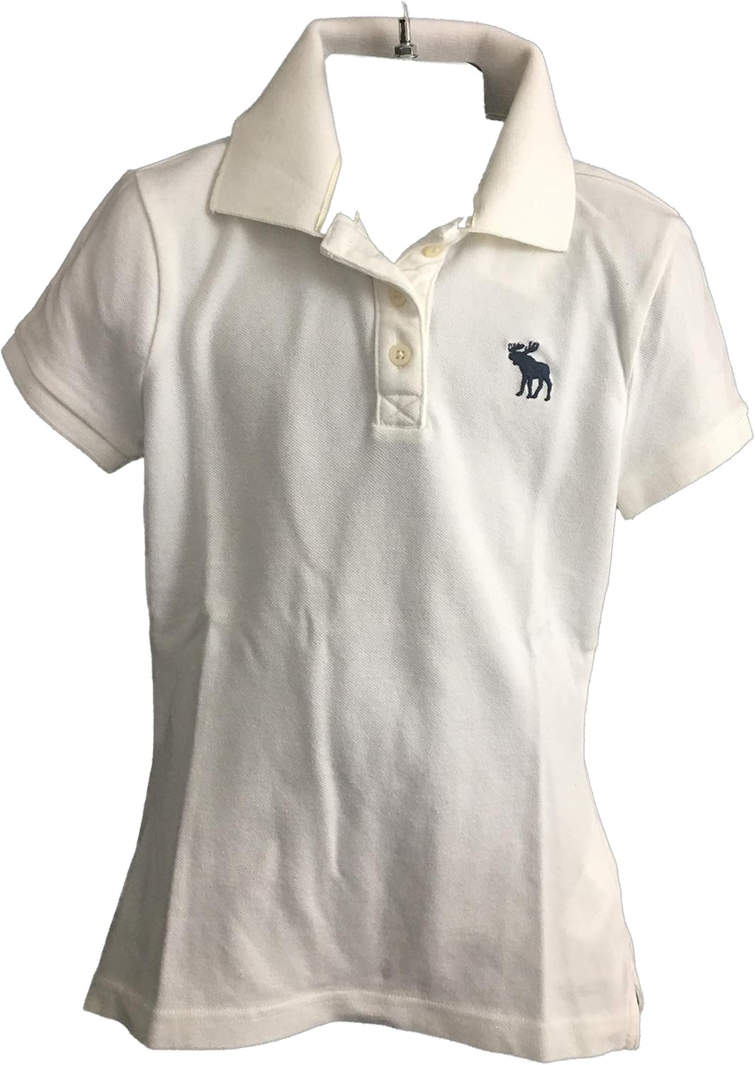 Abercrombie Kids Girls Polo Shirt White Large Amazon Co Uk Clothing
