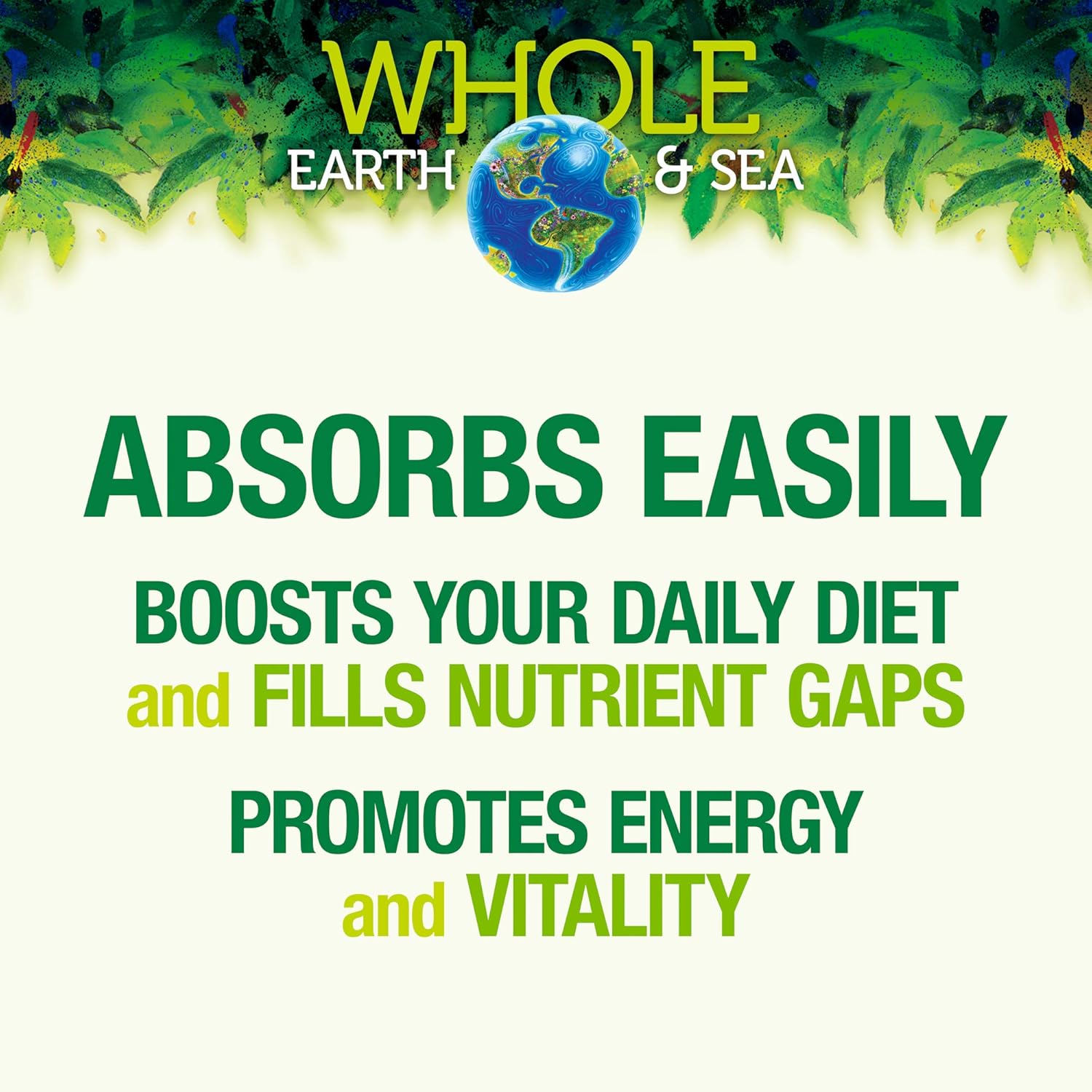 Whole Earth & Sea from Natural Factors, Women's 50+ Multivitamin & Mineral, Vegan, 60 Tablets (30 Servings): Health & Personal Care