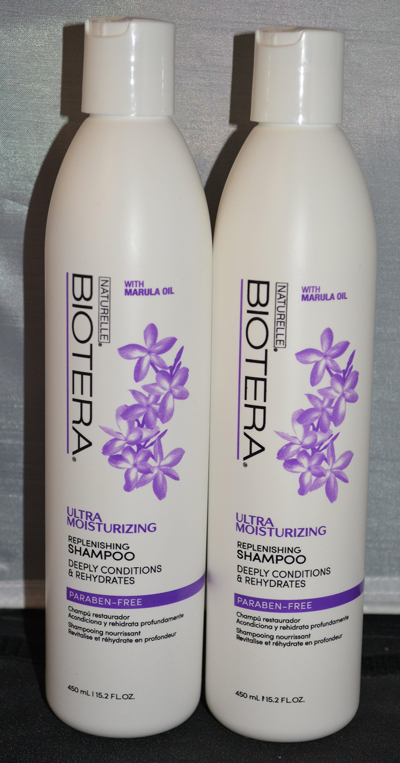 Naturelle Biotera Ultra Moisturizing Replenishing Shampoo 15.2 oz (2 pack)