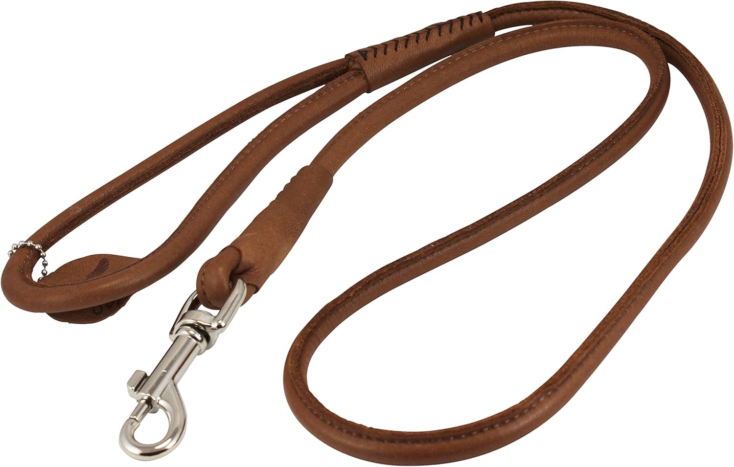 Rolled leather leash Clearance