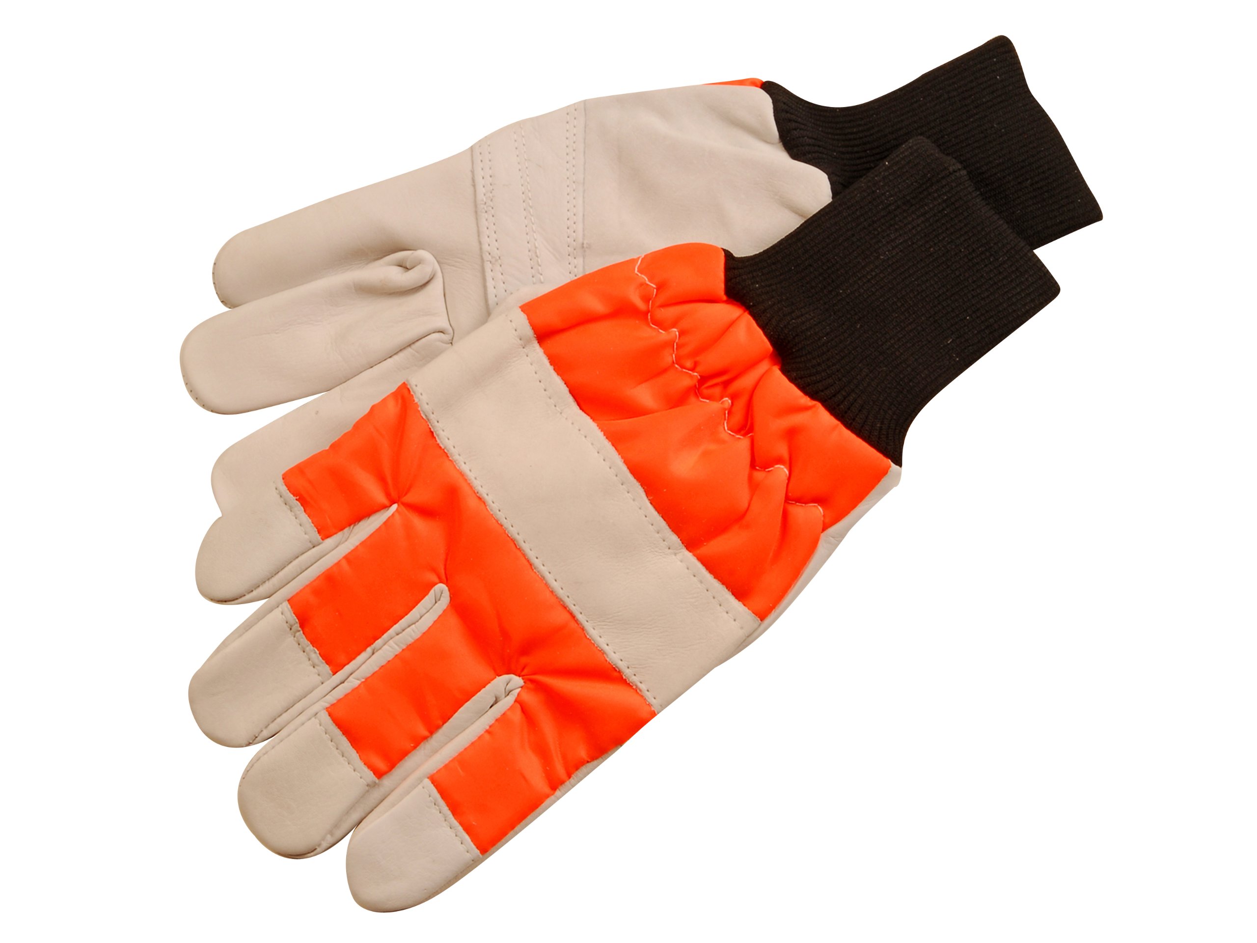 ALM ALMCH015 Manufacturing Chainsaw Safety Gloves ( LARGE ), Orange