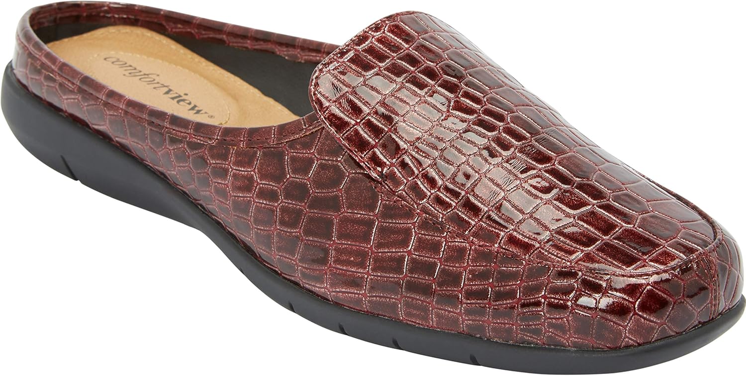 womens mules wide width