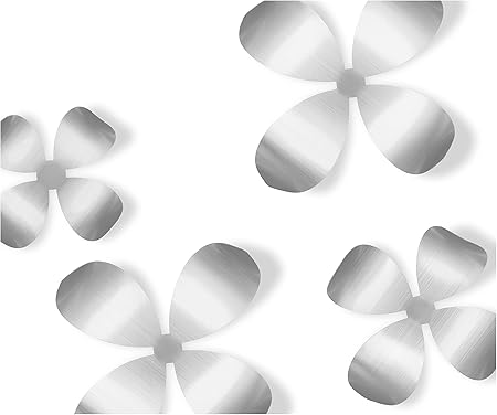 Umbra Metal Wall Flower Set Of 9 Nickel Amazon Co Uk Kitchen