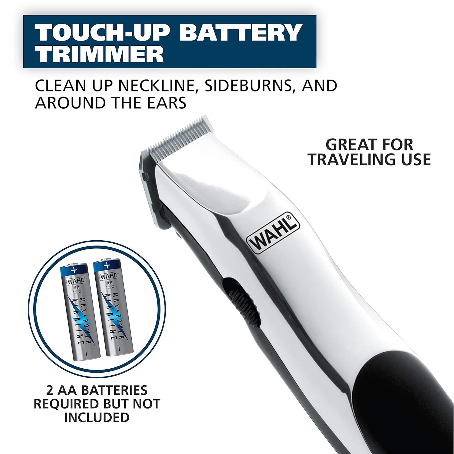 Wahl Clipper Home Barber Kit Model 79524-3001, Electric Clipper, Touch Up Trimmer & Personal Groomer – 30 Piece Kit for Professional Style Haircutting at Home –: Beauty
