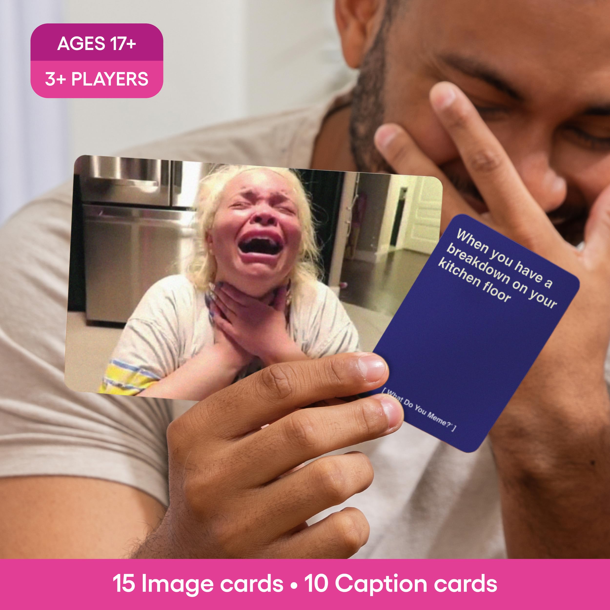 What Do You Meme? Trisha Paytas Expansion Pack by Relatable, Featuring YouTube Influencer Trisha Paytas, Includes 15 Images & 10 Caption Cards, Perfect Friendsmas Party Games or Gifts for Friends