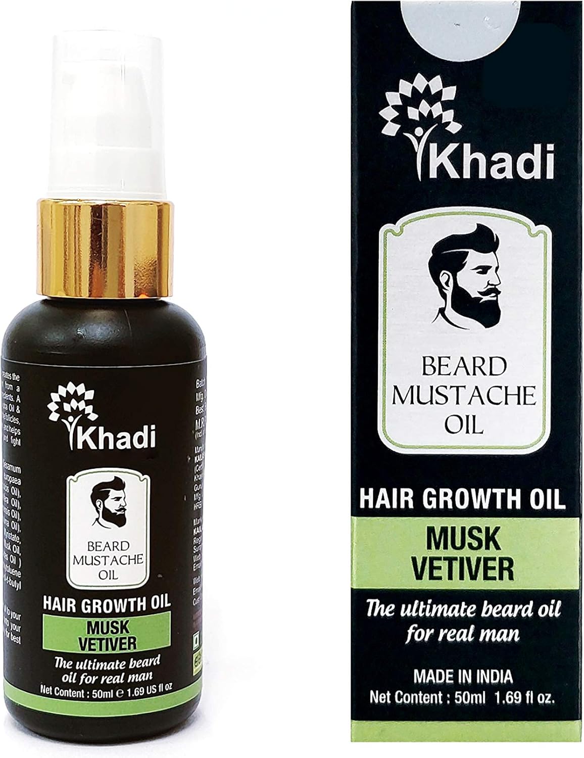Kailash Khadi Beard Growth Oil Musk Vetiver 50 Ml Amazon In Beauty Kailash Khadi Beard Growth Oil Musk Vetiver 50 Ml Amazon In Beauty