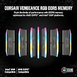 Corsair Vengeance RGB DDR5 96GB (2x48GB) 6000MHz CL30-36-36-76 RAM view 2