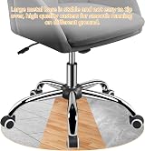 Yaheetech Velvet Desk Chair with Armrests Dark Gray Modern Swivel Office Chair view 8