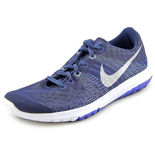 Buy Nike Men S Flex Fury Running Shoe Midnight Navy Blue White Size 12 M Us At Amazon In