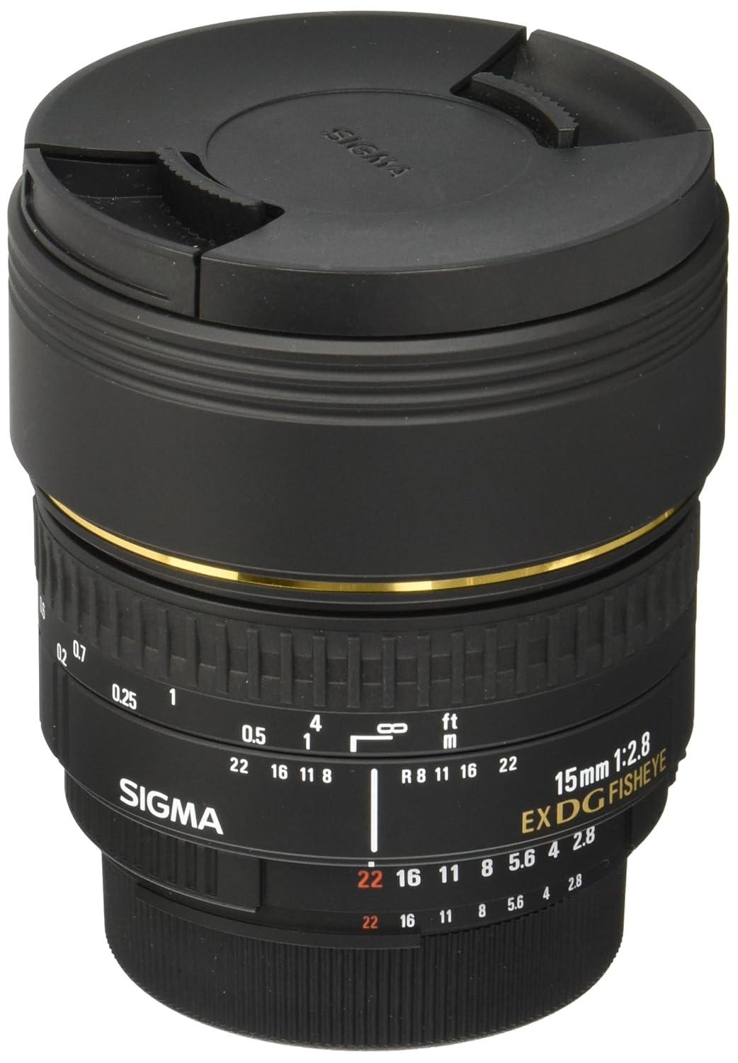 Sigma mm f  diagonal fisheye DG EX NAF Objetivo para Nikon