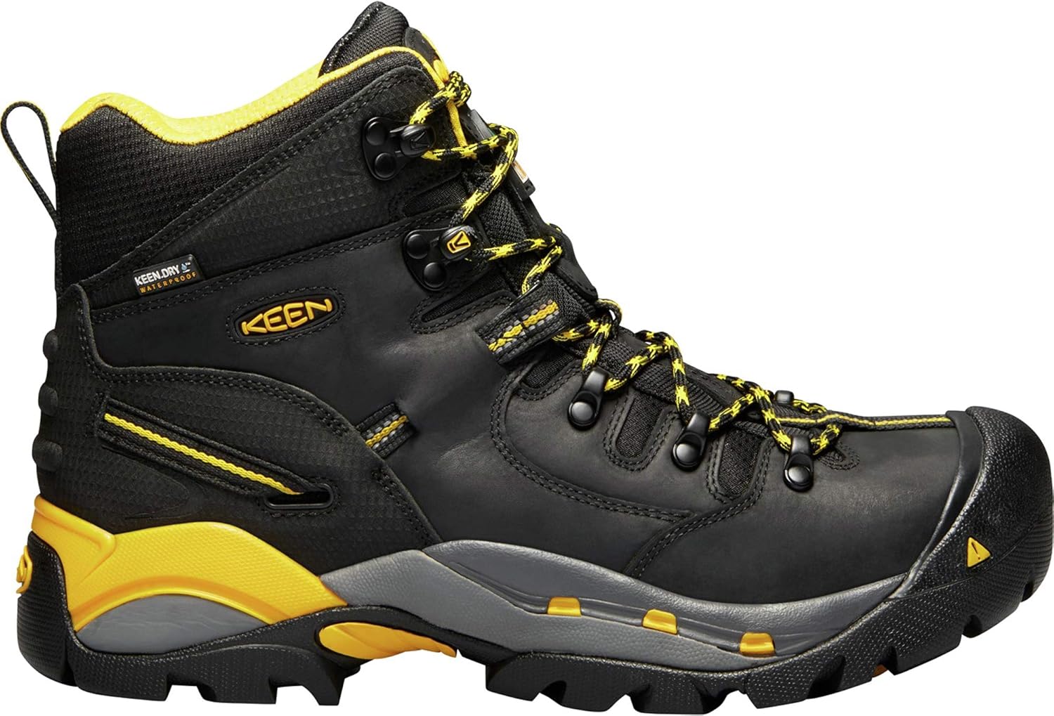 KEEN Utility Mens Work Construction Boot Numeric/_11/_Point/_5 Wide Black//Yellow