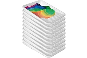 Unvert Paint Tray Liners, 1-Qt. Paint Capacity, Overlapping Edges, Fits 9” Metal Paint Trays, Dotted Ramp for Easy Rolling, (10)