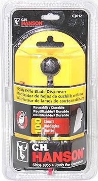 CH Hanson 03012 100-Piece Utility Knife Blade Dispenser - Utility Knives - Amazon.com