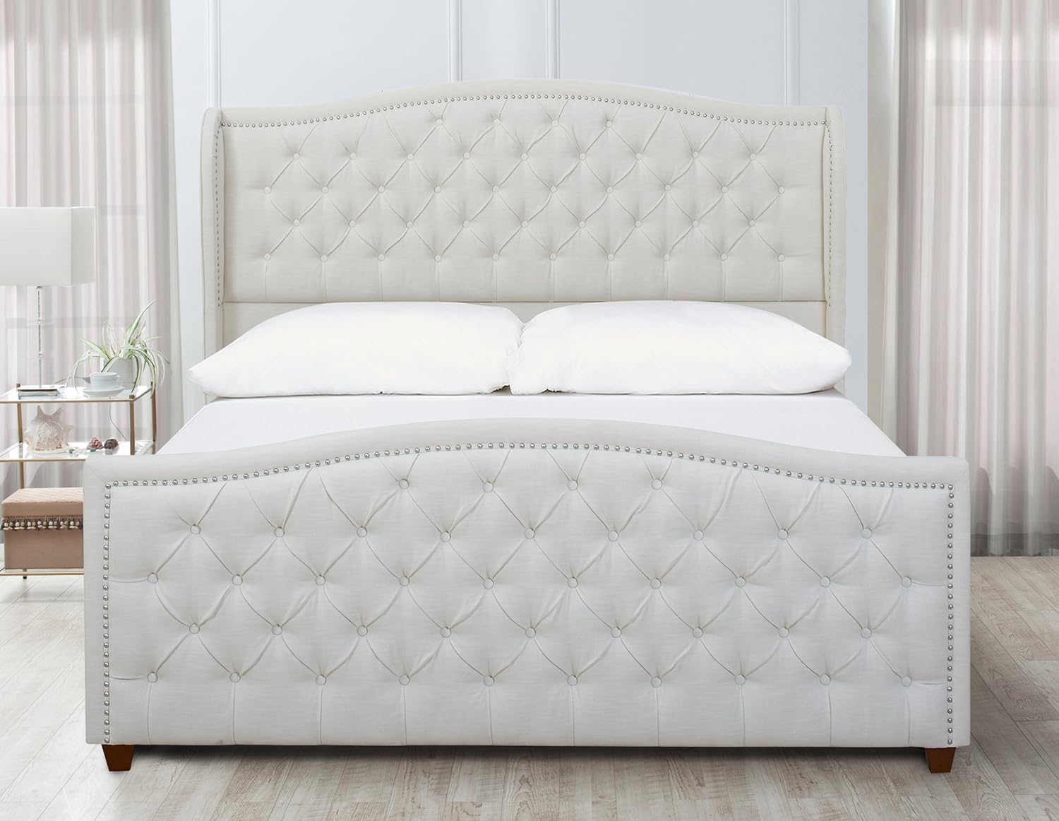 Best white bed headboard king