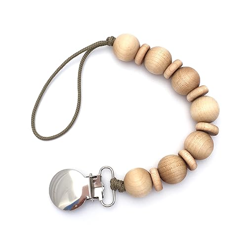 beaded pacifier holder