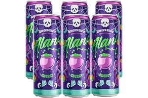 HJZWTS Alani Energy Drink Witch's Brew (BETRULIGHT Value Pack 12 fl. oz, 6 Pack)