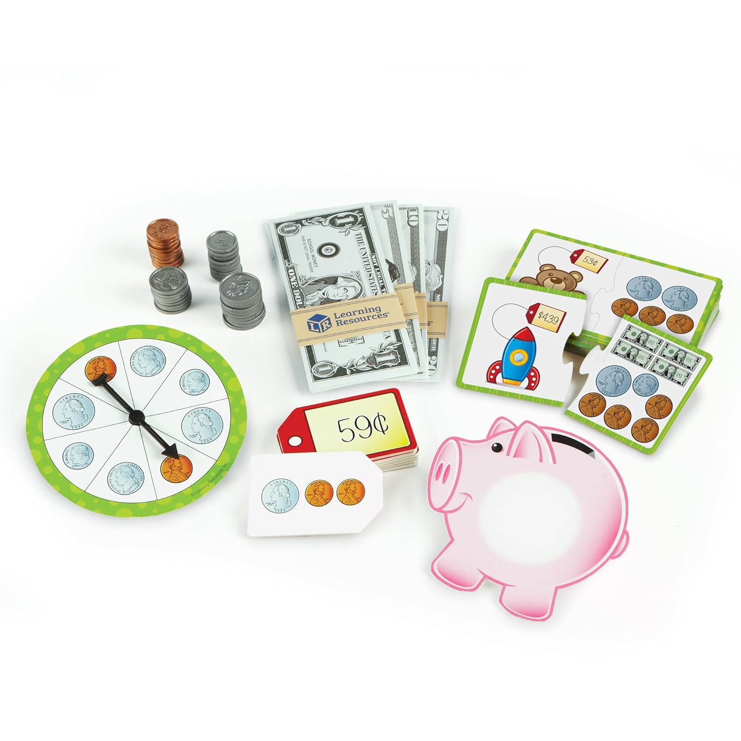 Learning Resources Money Activity Set 102 Pieces -