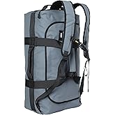 MIER Water Resistant Backpack Duffle Heavy Duty Convertible Duffle Bag with Backpack Straps for Gym, Sports, Travel