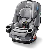 Graco 4Ever DLX 4-in-1 Car Seat, Charlie| Infant to Toddler Car Seat, with 10 Years of Use | Rear-Facing, Forward-Facing and 
