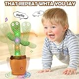 TLYYUKP Talking Dancing Cactus Toy Repeats Speech Electronic Musical Baby Toy view 7
