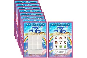Frienda 20 Pcs Pregnancy Announcement Scratch off Cards 4 x 6 Inch Baby Announcement Lottery Tickets Pregnancy Reveal Fake Lottery Tickets Creative Ideas for Surprising Future Dad, Family and Friends
