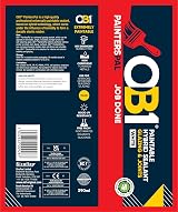 OB1 PaintersPal White Paintable Sealant & Caulk 290ml - No Shrinkage view 3