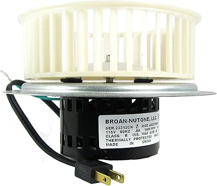 Nutone 0696b000 Motor Assembly For Qt100 And Qt110 Series Fans Built In Household Ventilation Fans Amazon Com