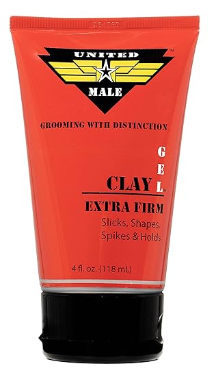 Amazon Com United Male Clay Hair Gel For Men 4 Oz Men S Hair