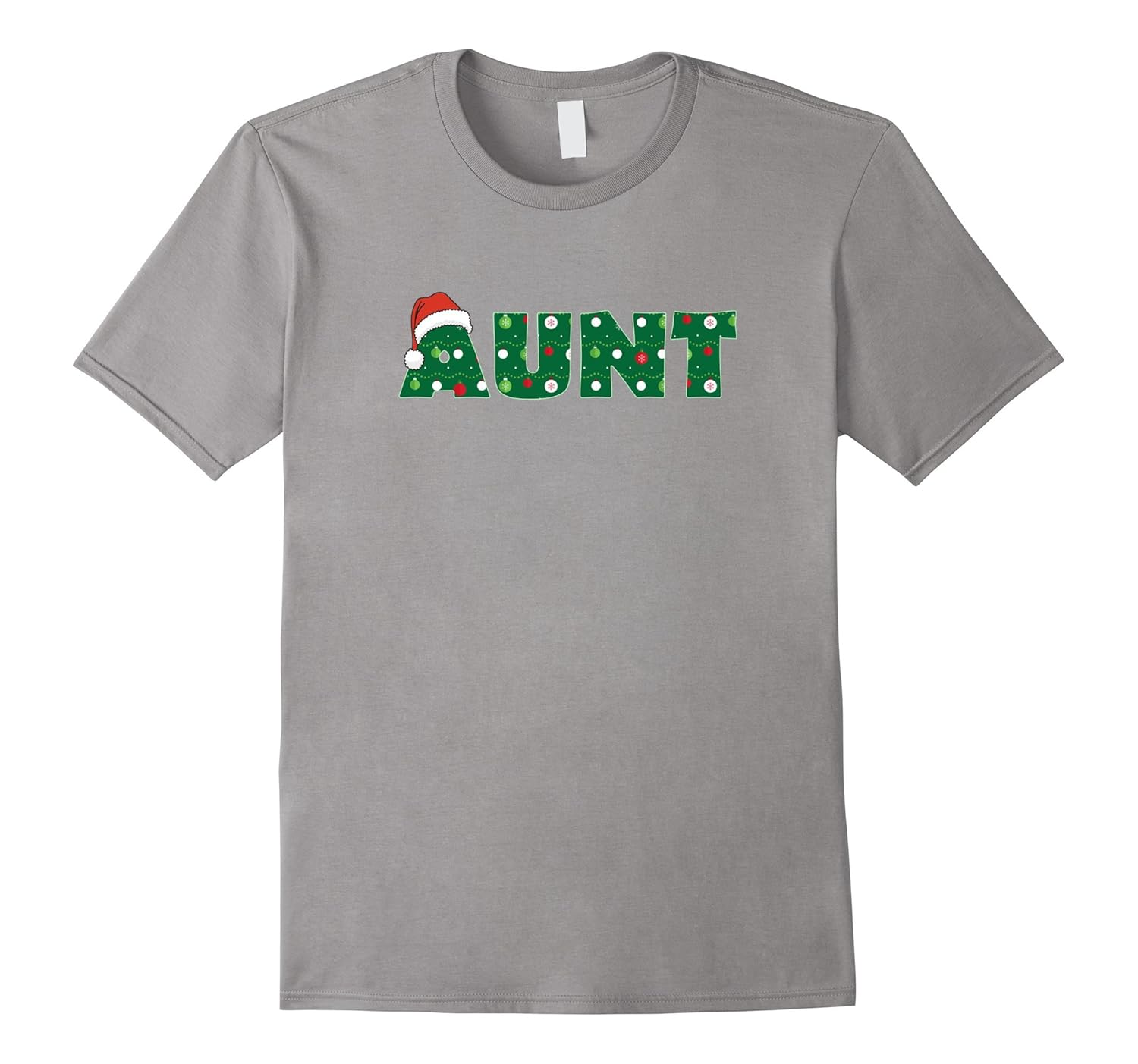 Aunt Christmas Santa Family Matching Pajamas Gift T-shirts-ANZ