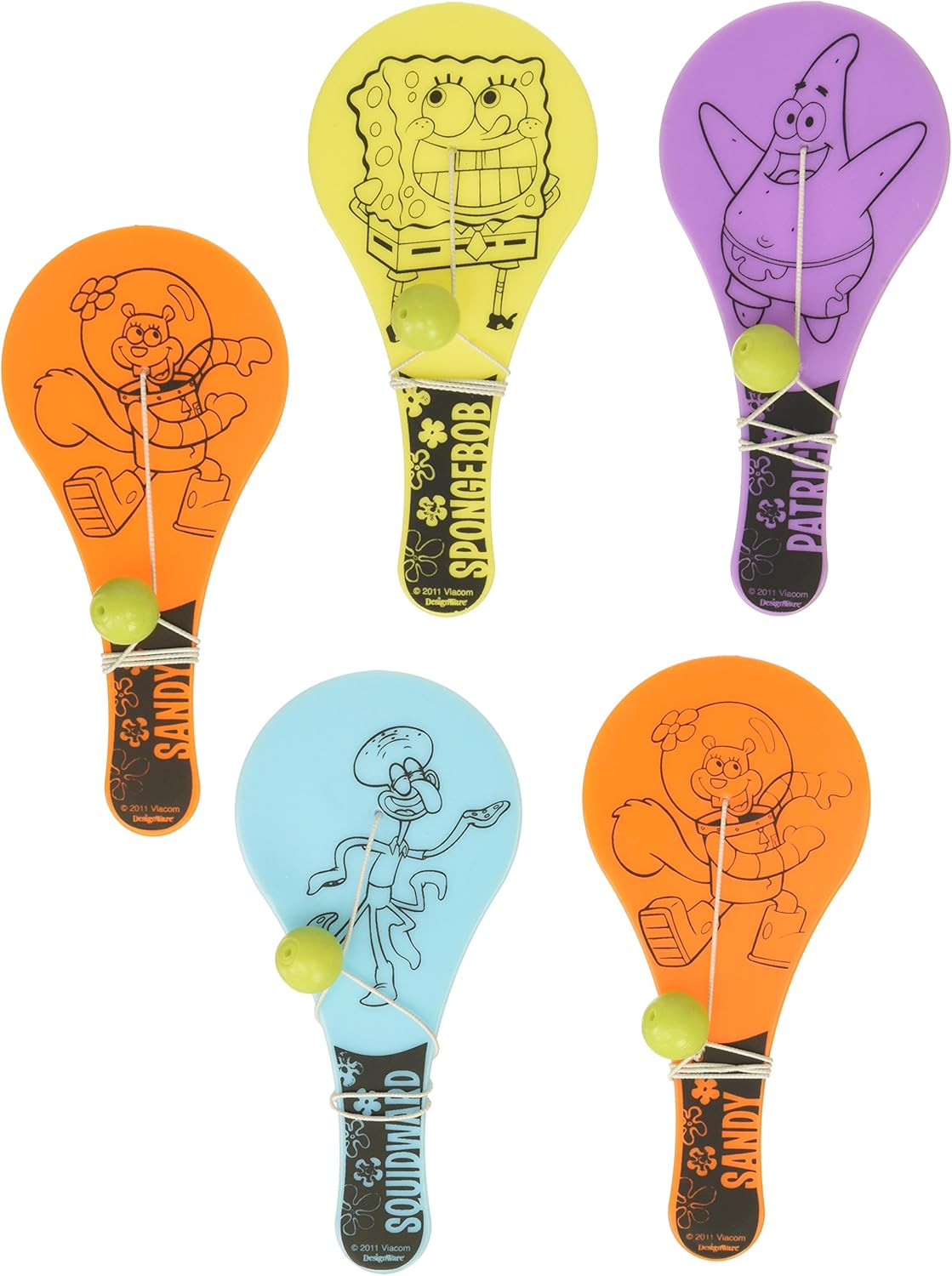 spongebob paddle ball