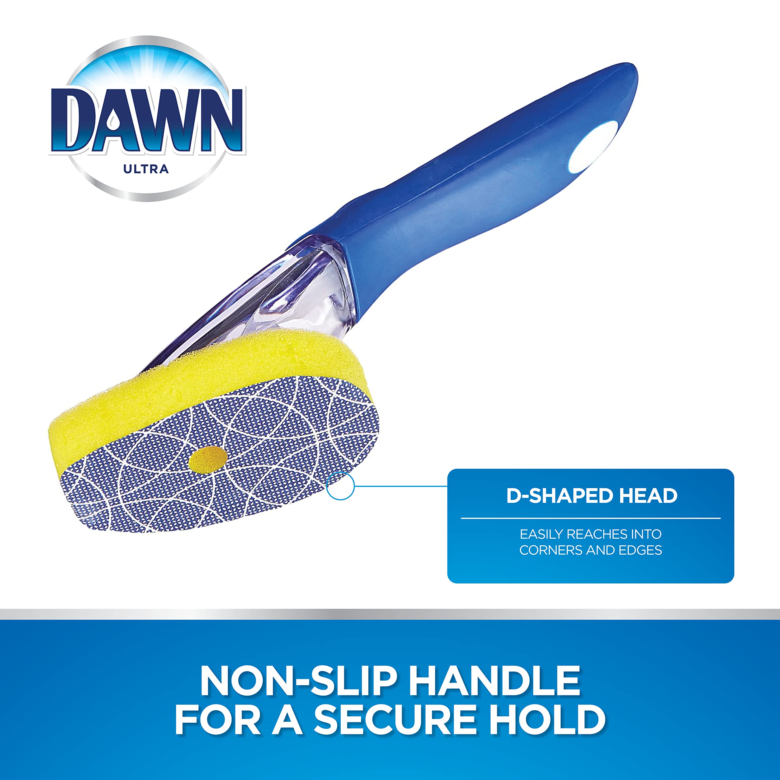 Dawn 722634 Dish Wand, Blue, Yellow