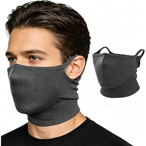 Breathable Neck Gaiter, Face Mask Neck Gaiter Scarf, Summer Protection for Men & Women, Ideal for Outdoor & Sports