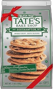 Tate's Bake Shop Gluten Free Chocolate Chip Cookies, Gluten Free Cookies, 7 oz