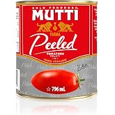 Mutti Whole Peeled Pelati Tomatoes 28oz | 1 Pack | Italy&rsquo;s #1 Tomato Brand | Fresh Taste for Italian Cooking | BPA Free Canned | Vegan &amp; Gluten Free | No Additives or Preservatives | Imported from Italy