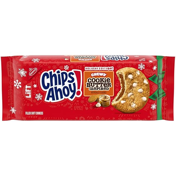 CHIPS AHOY! CHEWY COOKIE BUTTER-INSPIRED COOKIES, LIMITED EDITION...