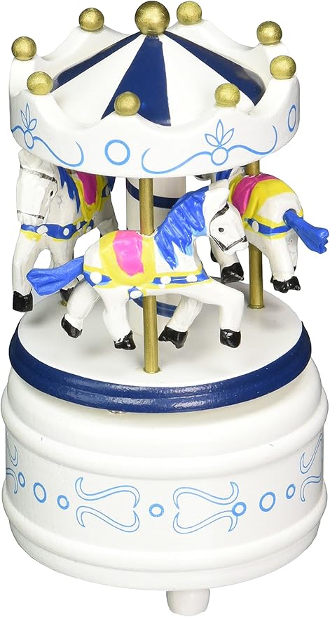 carrusel musical madera