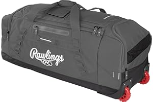 Rawlings | YADI 2.0 Wheeled Catcher's Bag | Yadier Molina Model | Baseball/Softball | Multiple Styles