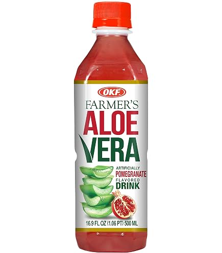 Amazon.com : Okf Farmers Aloe (Pineapple, 12 Pack) : Grocery