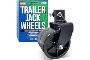 Trailer Jack Wheel Replacement Trailer Tongue Jack Wheel Hitch Utility Trailer Accessories and Trailer Parts Boat, Camper, Ca