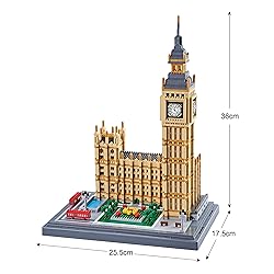 LUKHANG New Architecture Big Ben Building Set