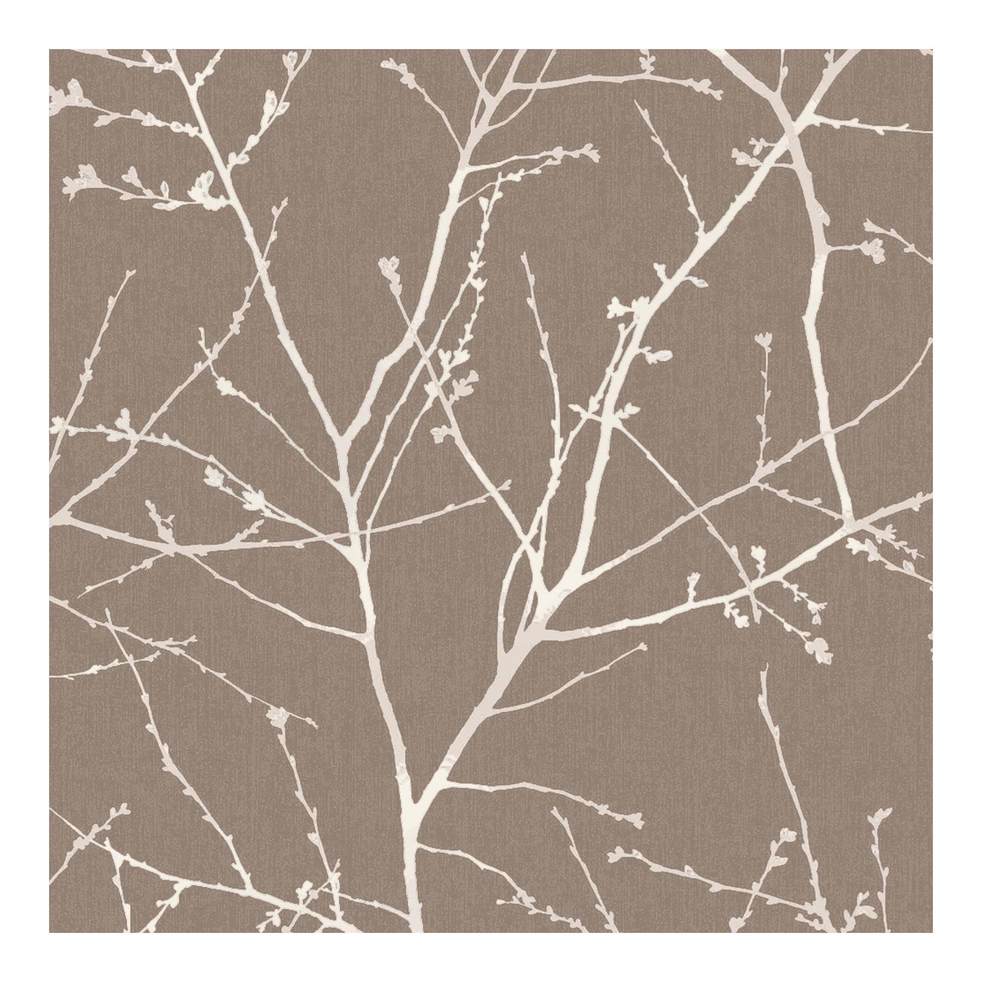 Superfresco Easy Innocence Branch Mushroom Wallpaper | Paste the Wall | Natural Trees | Eco-Friendly