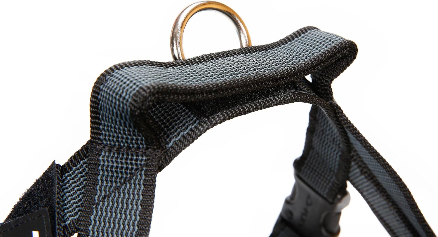 Julius-K9, IDC Color & Gray Belt Harness, Size: S / Mini, Black-Gray, S/Mini - Image 4
